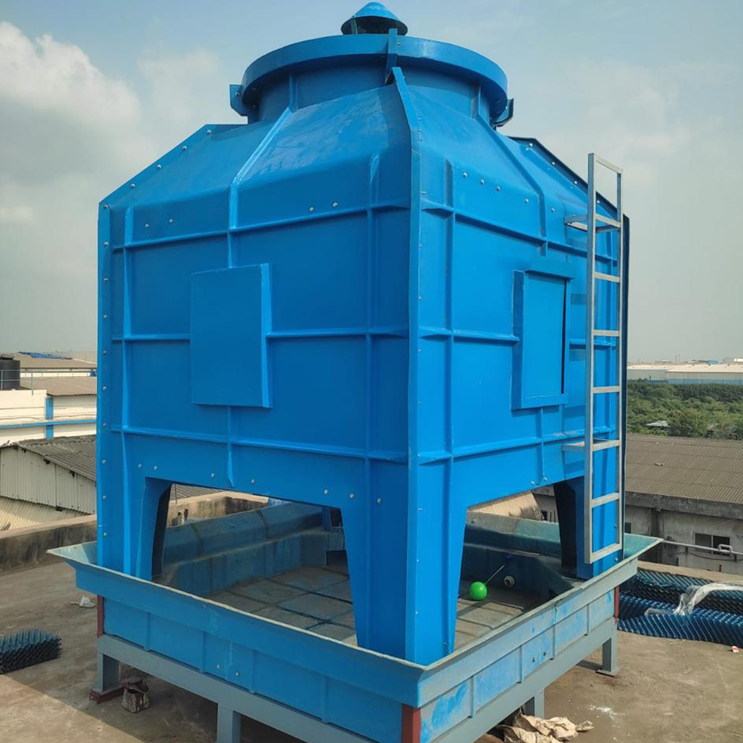 ⁠FRP Induced draft square Cooling tower