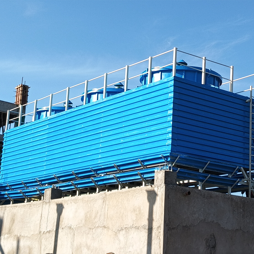 ⁠FRP Induced draft square Cooling tower
