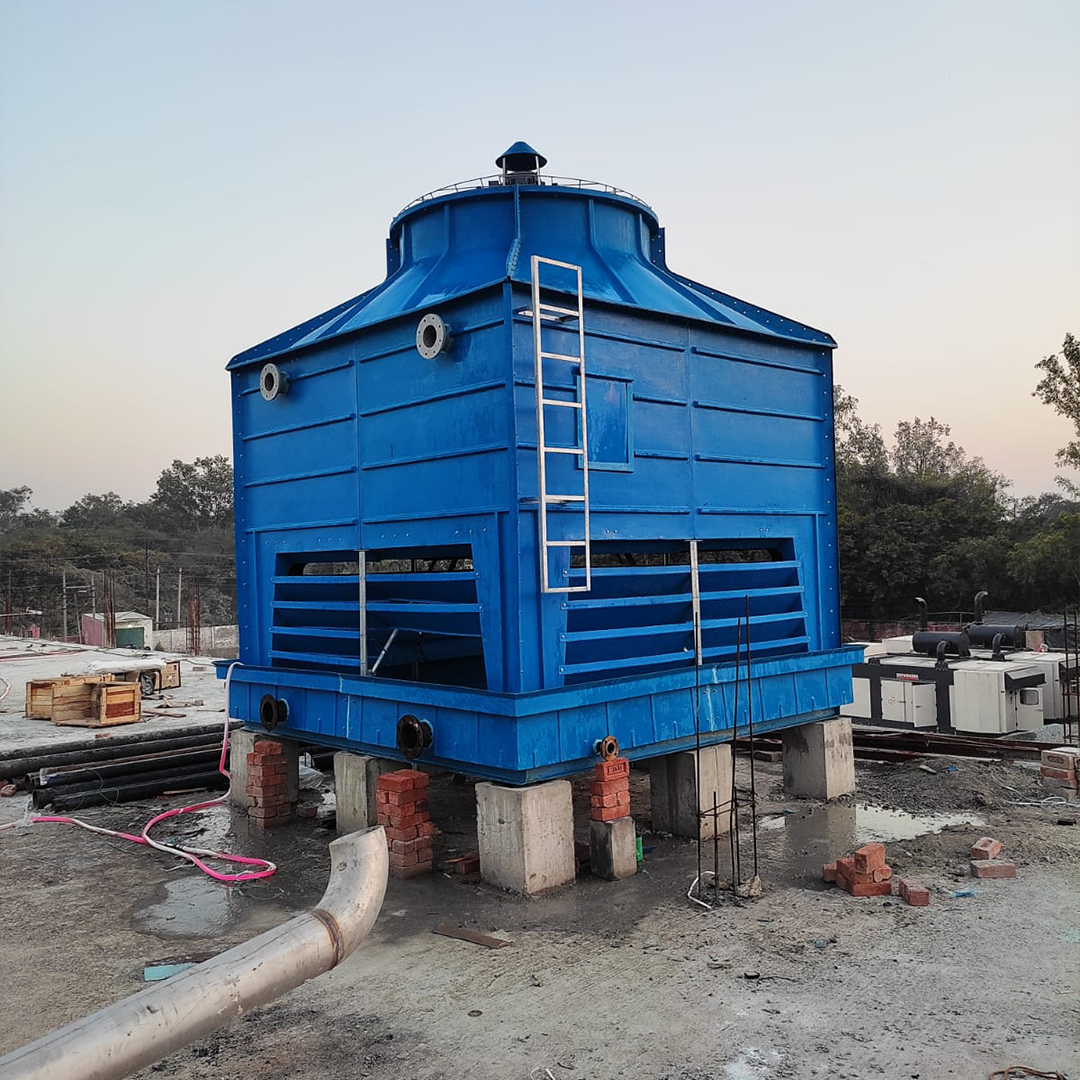 ⁠FRP Induced draft square Cooling tower